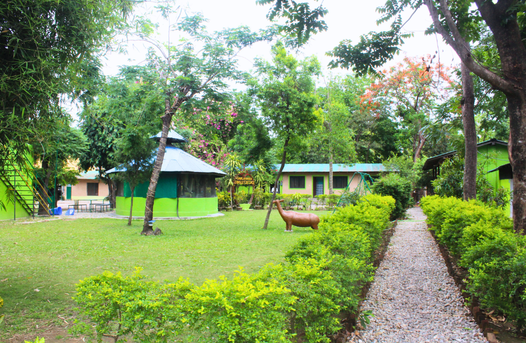 Shuklaphanta Jungle Cottage Grounds and Surroundings